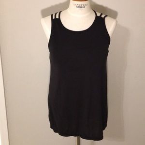 Athleta cross back tank w/built in bra